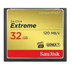 COMPACTFLASH CARD SANDISK EXTREME 32GB