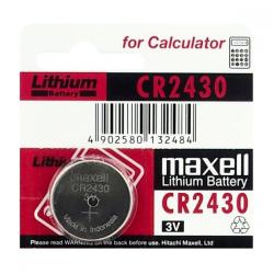 MAXELL CR2430 LITHIUM BATTERY