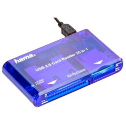 HAMA USB 2.0 CARD READER/WRITER 35 IN 1 