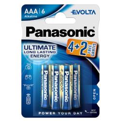 Panasonic Evolta Alkaline AAΑ 4+2