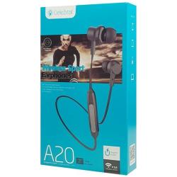 CELEBRAT bluetooth earphones A20 με μαγνήτη, 10mm, BT 5.0, μαύρα