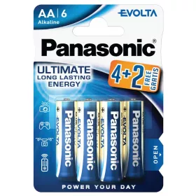 Panasonic Evolta Alkaline AA 4+2