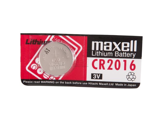 MAXELL CR2016 LITHIUM BATTERY