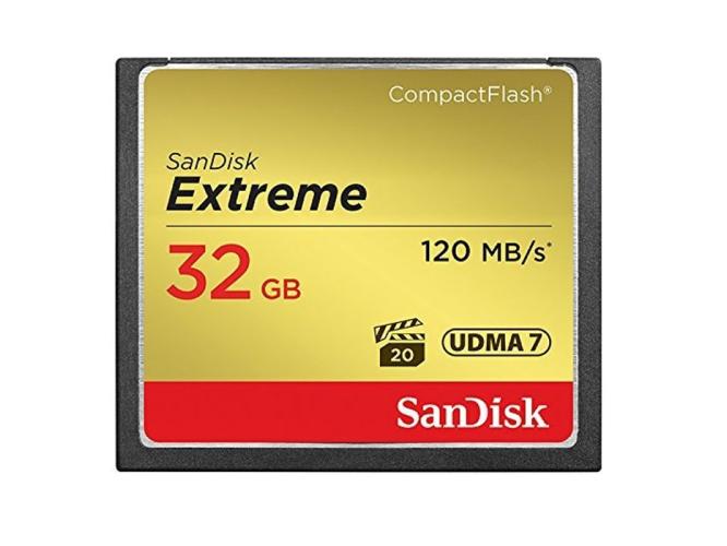 COMPACTFLASH CARD SANDISK EXTREME 32GB