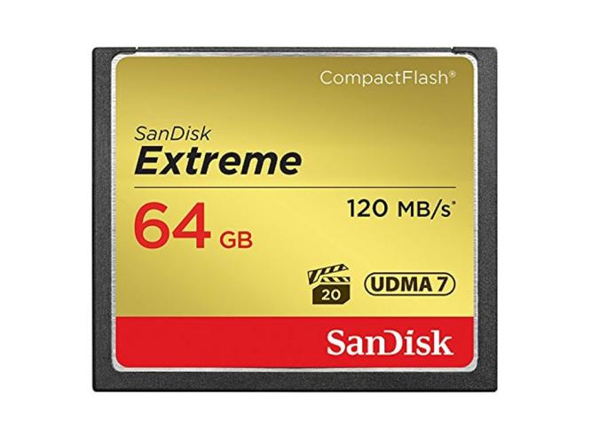 COMPACTFLASH CARD SANDISK EXTREME 64GB