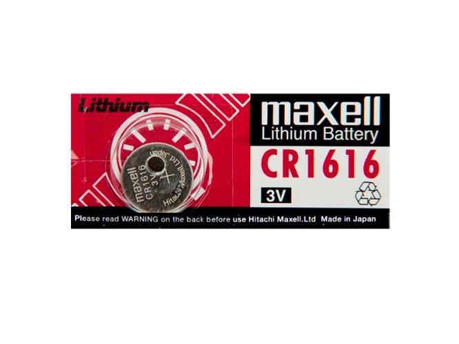MAXELL CR1616 LITHIUM BATTERY