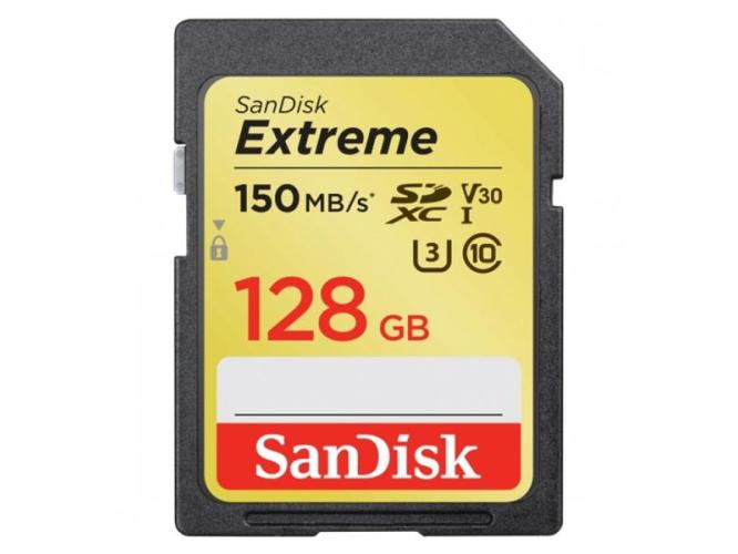 SD SANDISK EXTREME 128GB