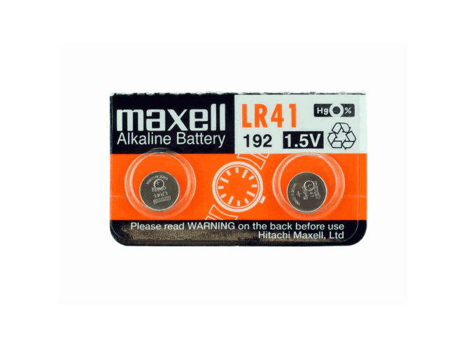 MAXELL LR41 ALKALINE BATTERY