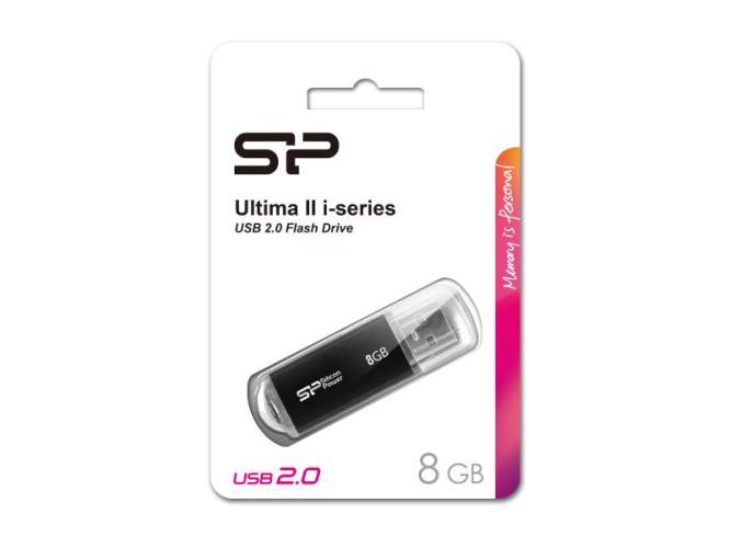 SILICON POWER USB Flash Drive Ultima II-I, 8GB, USB 2.0