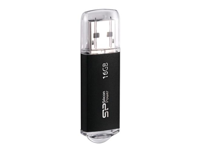 SILICON POWER USB Flash Drive Ultima II-I, 16GB, USB 2.0, μαύρο