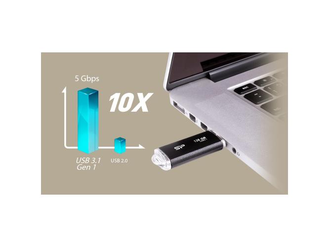 SILICON POWER USB Flash B02, 64GB, USB 3.2 Gen1