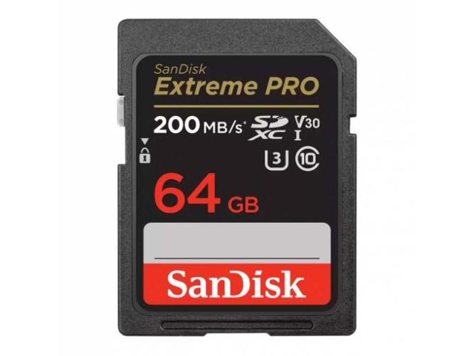 Κάρτα Μνήμης SDXC Sandisk Extreme Pro 64GB